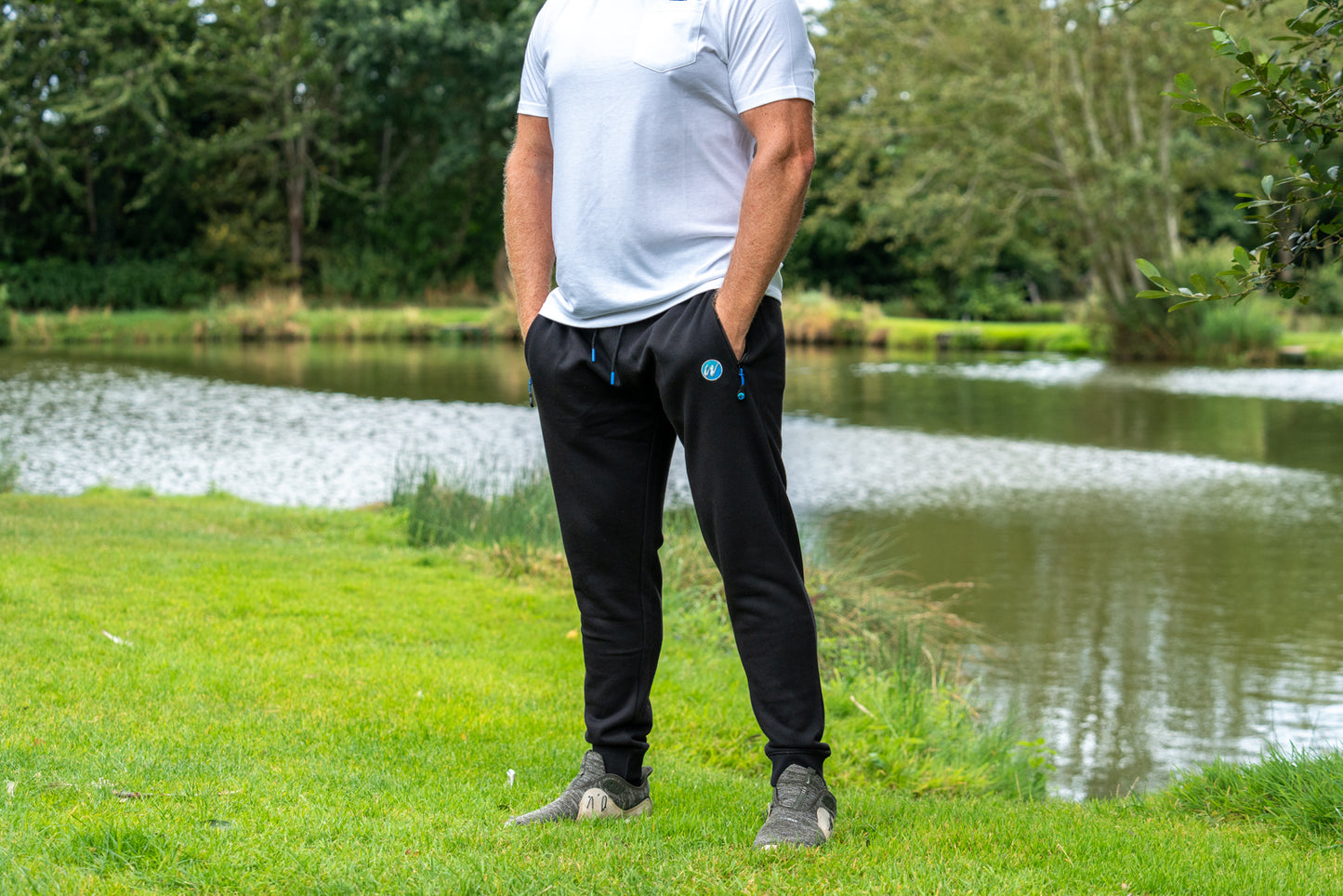 Winning Ways Black Joggers