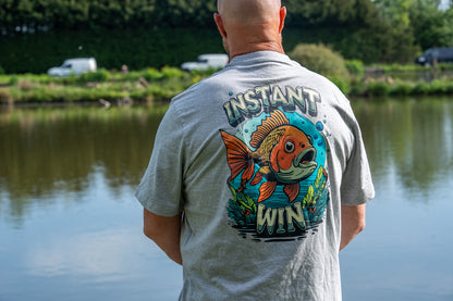 Instant Win Tee Shirt Grey