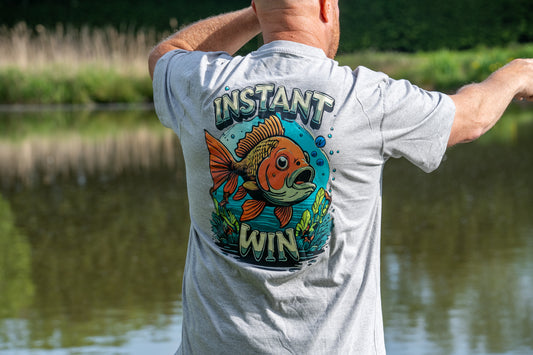 Instant Win Tee Shirt Grey